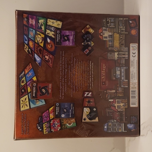 NIB The Werewolves of Miller's Hollow Game Board game The Pact (English/French - Picture 3 of 4